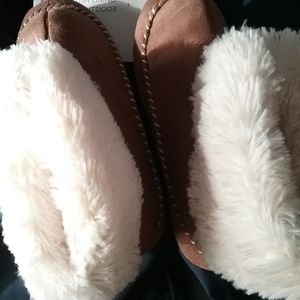 Soft and Cozy Cinnamon Colored Slippers
